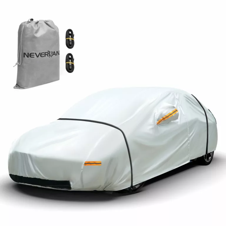 Tesla model y waterproof outdoor car cover 300d heavy-duty all-weather charging port access