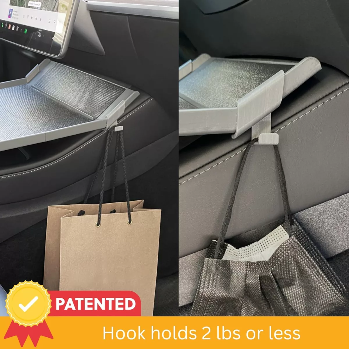 Tesla model y 038 model 3 center console tray organizer anti-slip food 038 storage tray 20202026